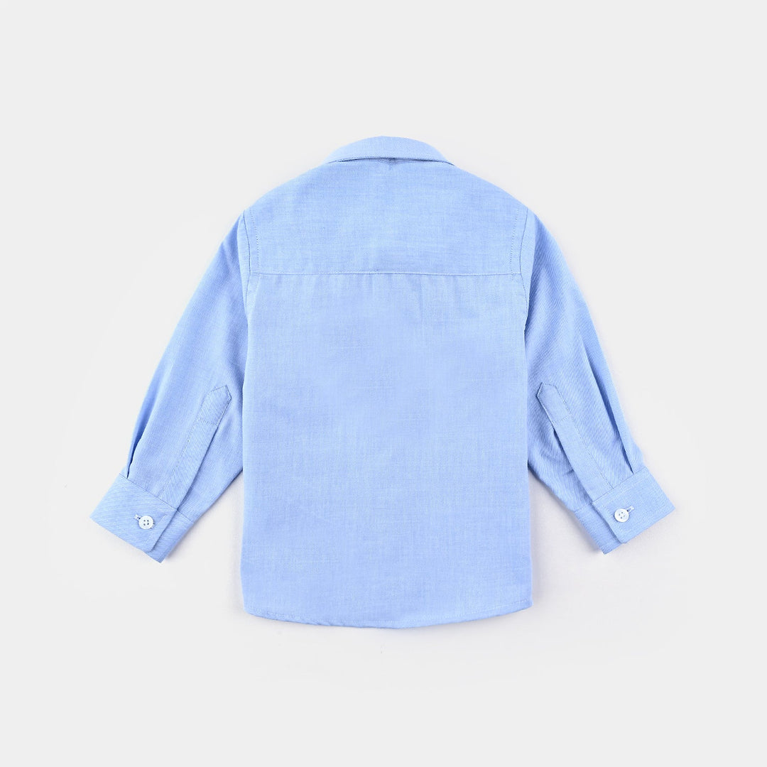 Infant Boys Oxford Formal Shirt-I/Blue