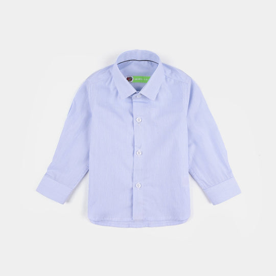 Infant Boys Yarn Dyed Formal Shirt-L.B.Stripe