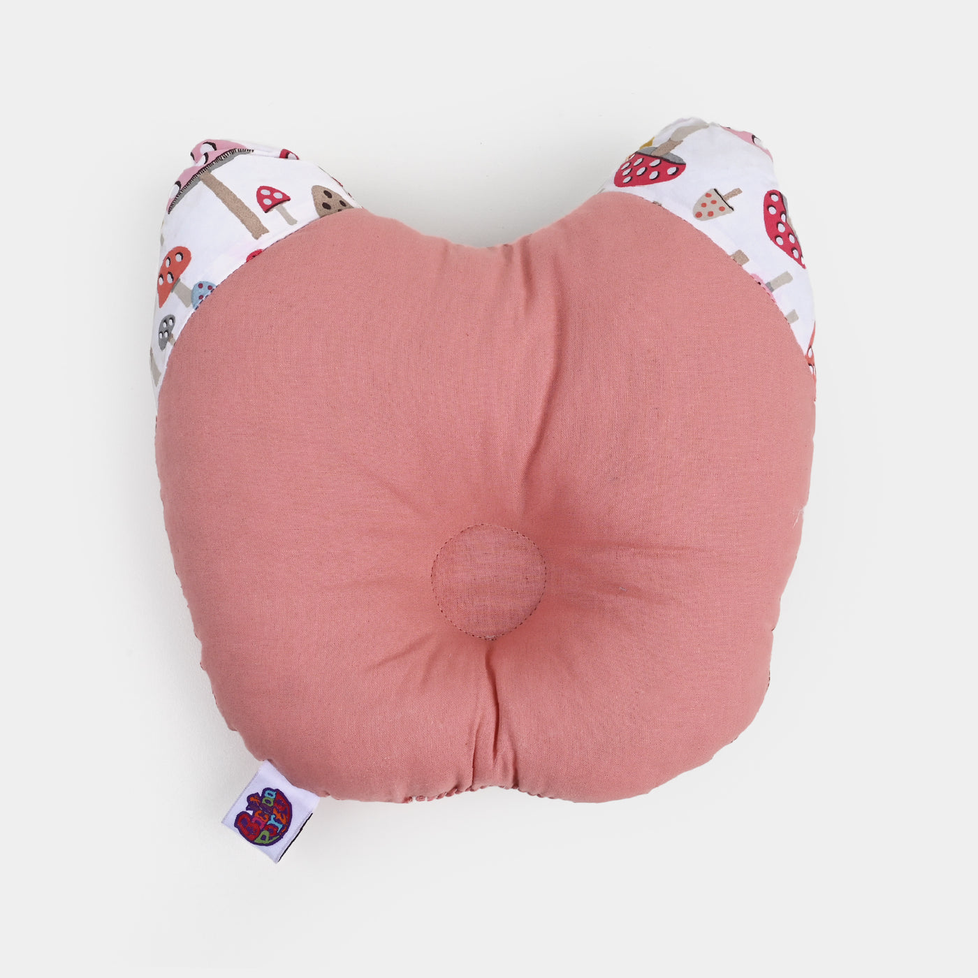 Baby Round Ear Pillow | Brown