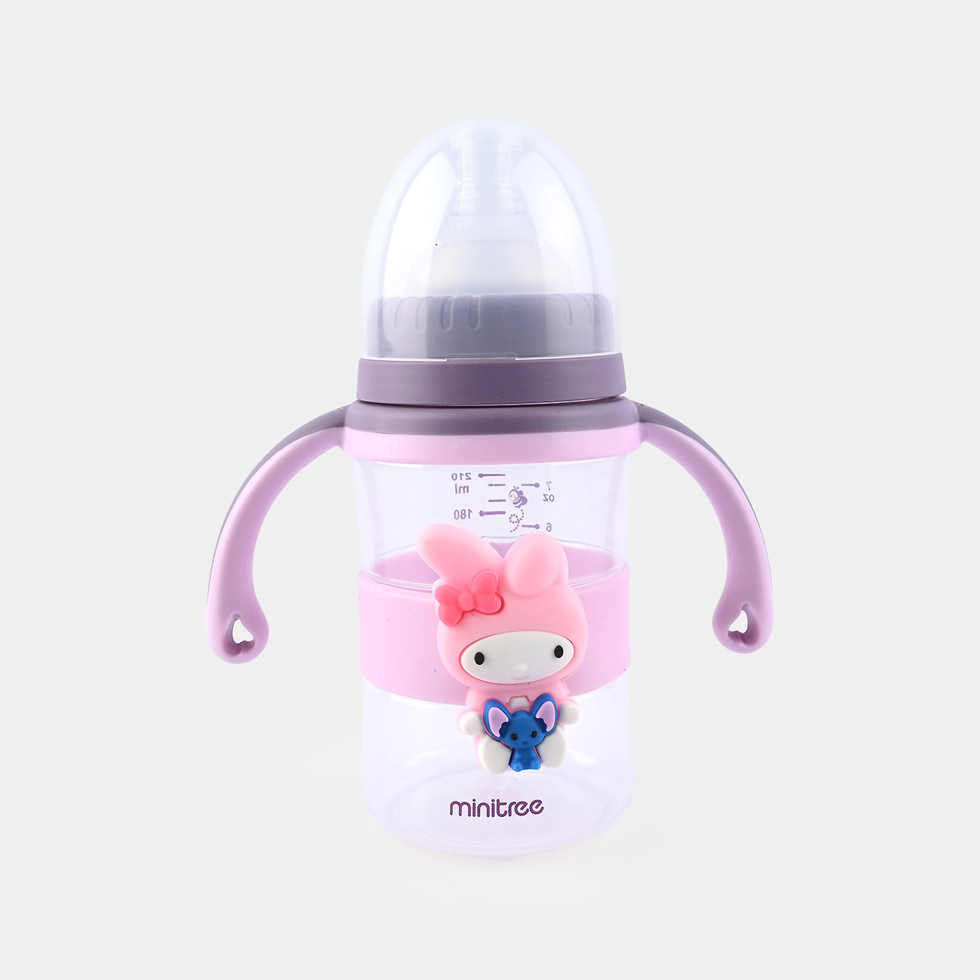 Baby Feeding Bottle Minitree | Purple | 210ML