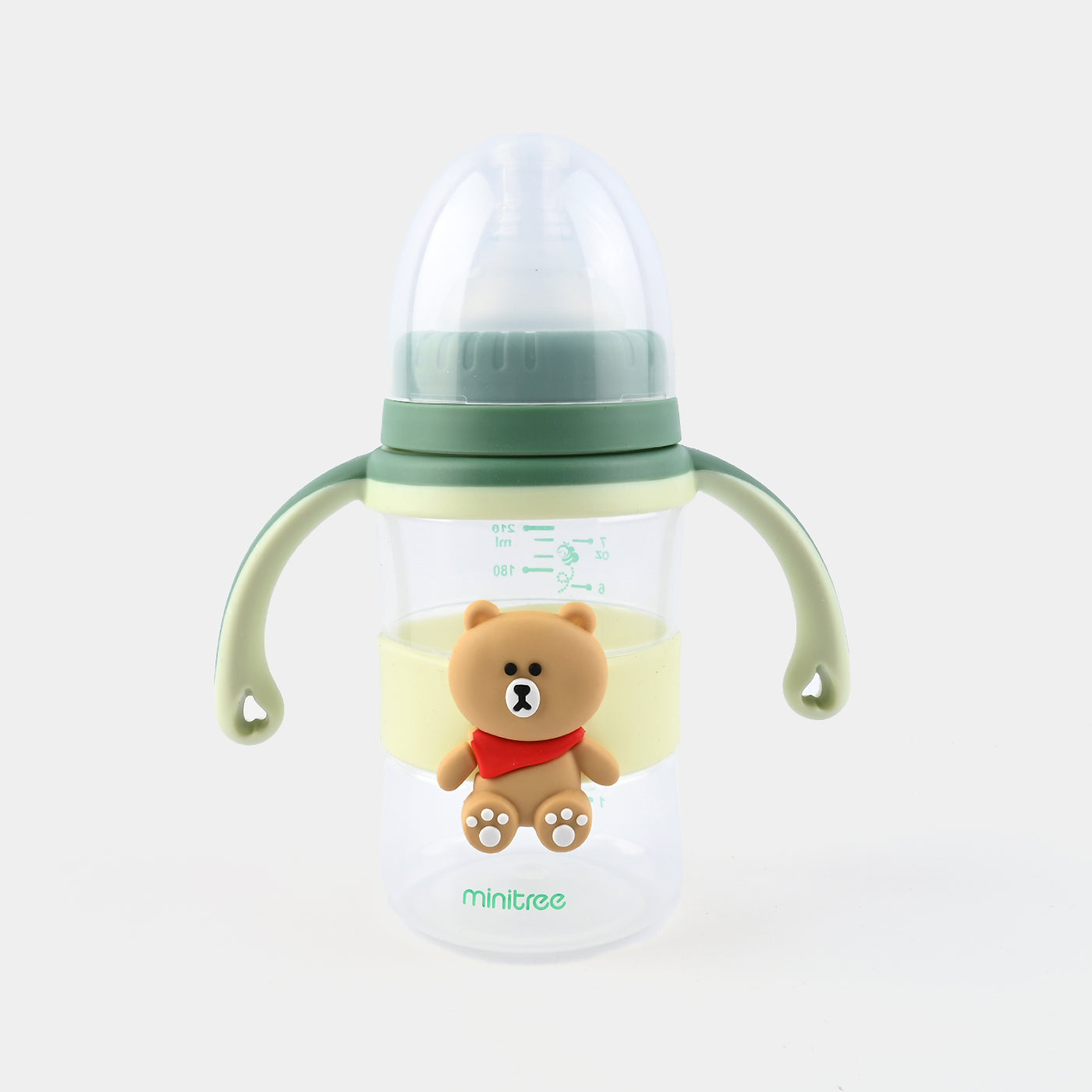 Baby Feeding Bottle Minitree | Green | 210ML