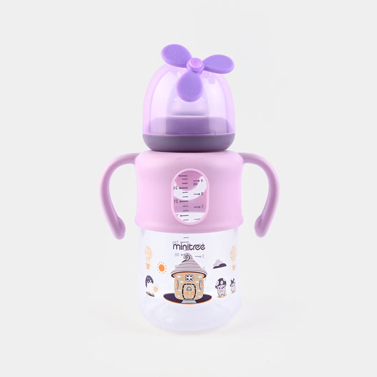 Baby Feeding Bottle Minitree With Handle | Purple | 270ml