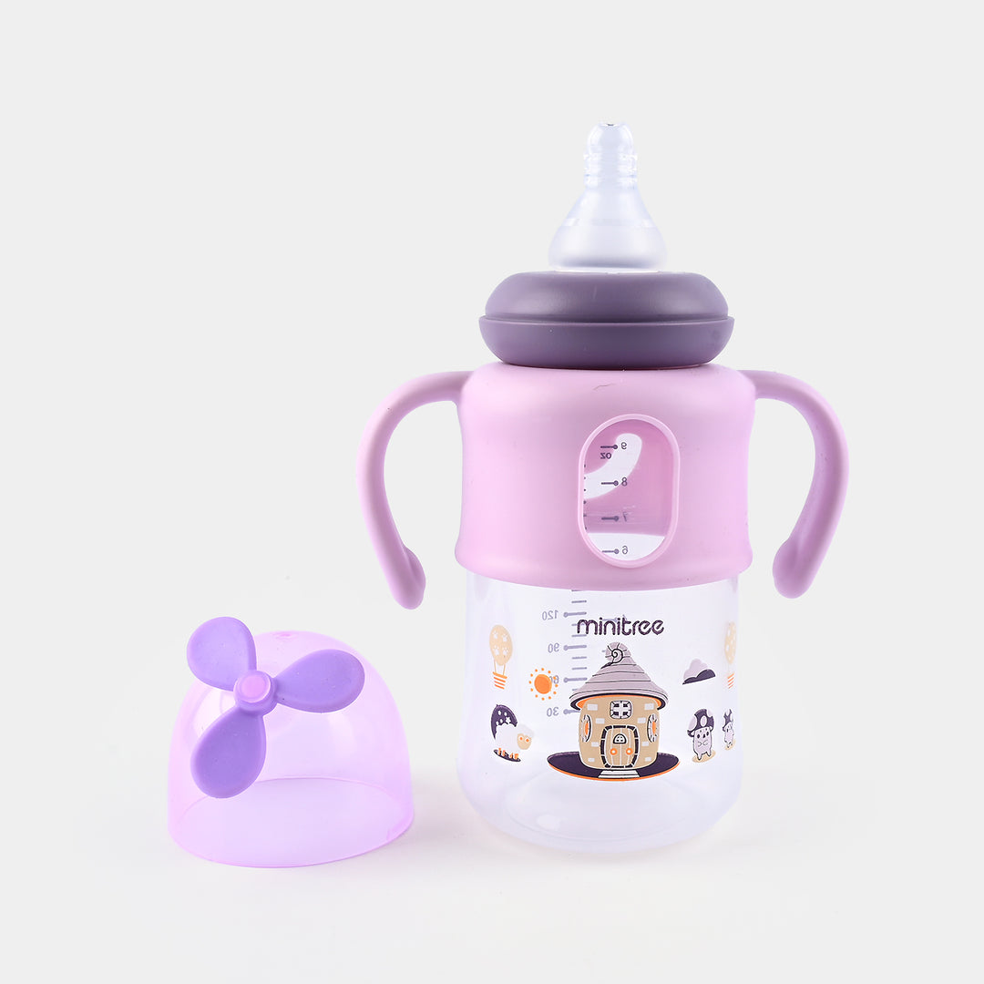 Baby Feeding Bottle Minitree With Handle | Purple | 270ml