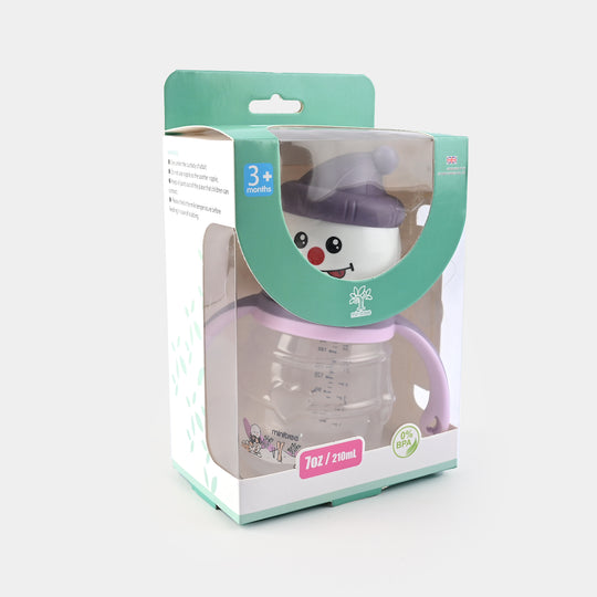 Baby Feeding Bottle Minitree With Handle | Purple | 210ml