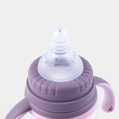 Baby Feeding Bottle Minitree With Handle | Purple | 210ml