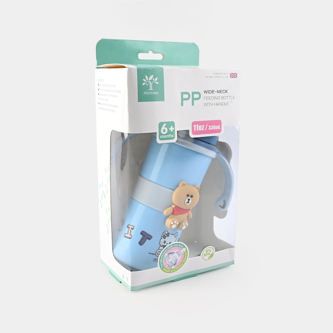 Baby Feeding Bottle Minitree | Blue | 330ML