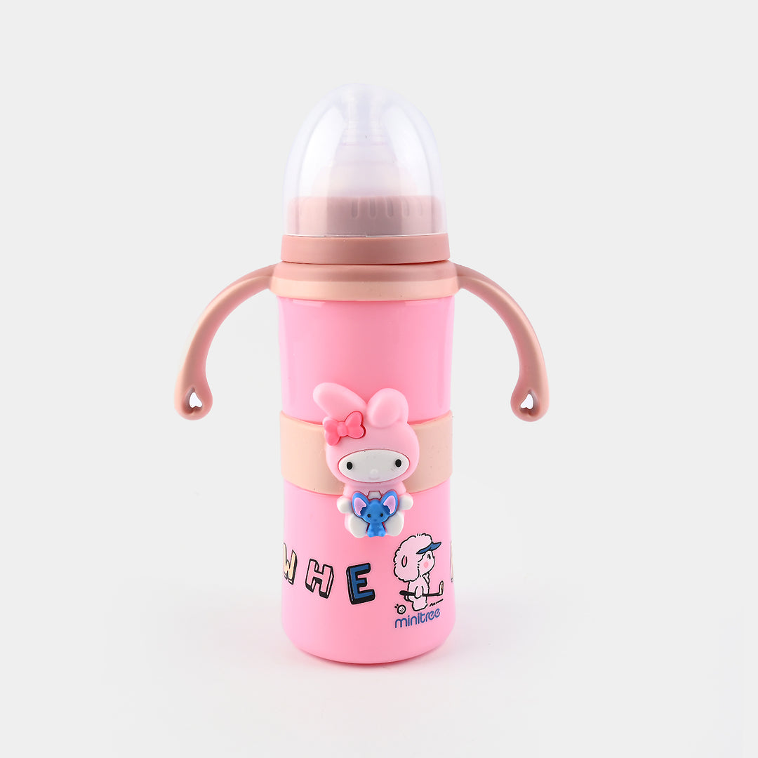 Baby Feeding Bottle Minitree | Pink | 330ML