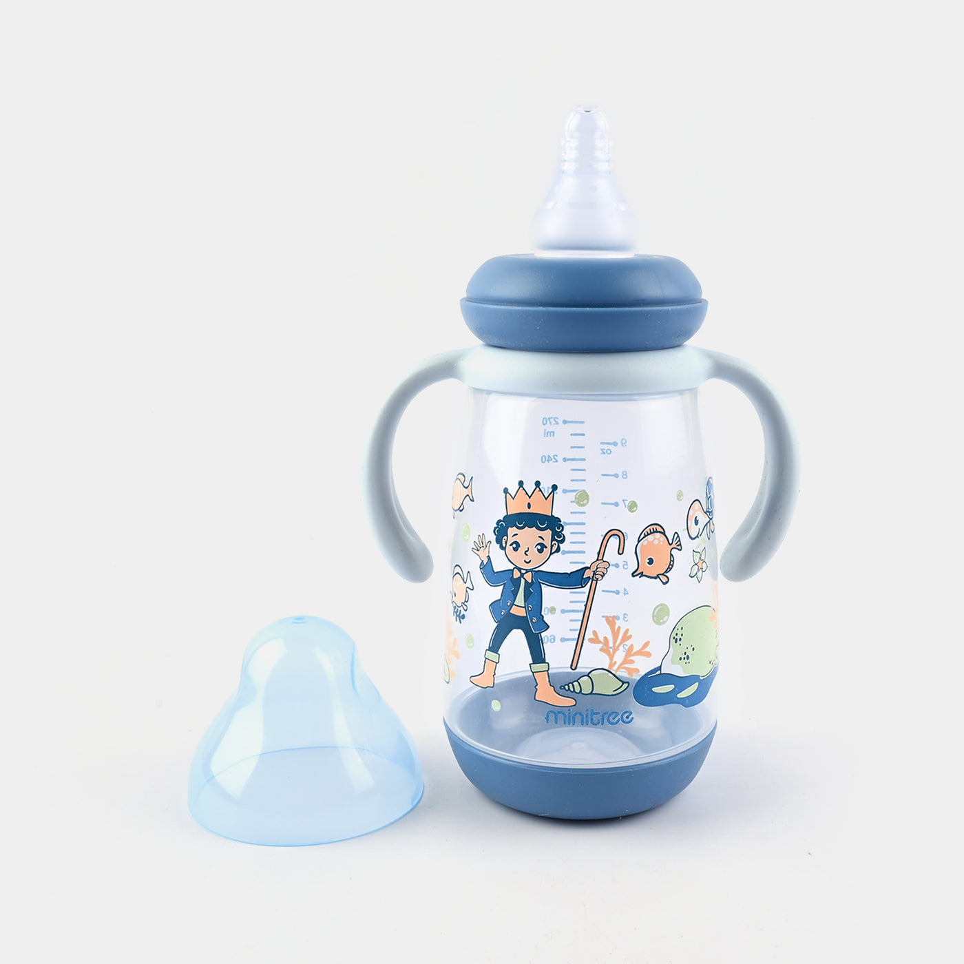 Baby Feeding Bottle Minitree | Blue | 270ML