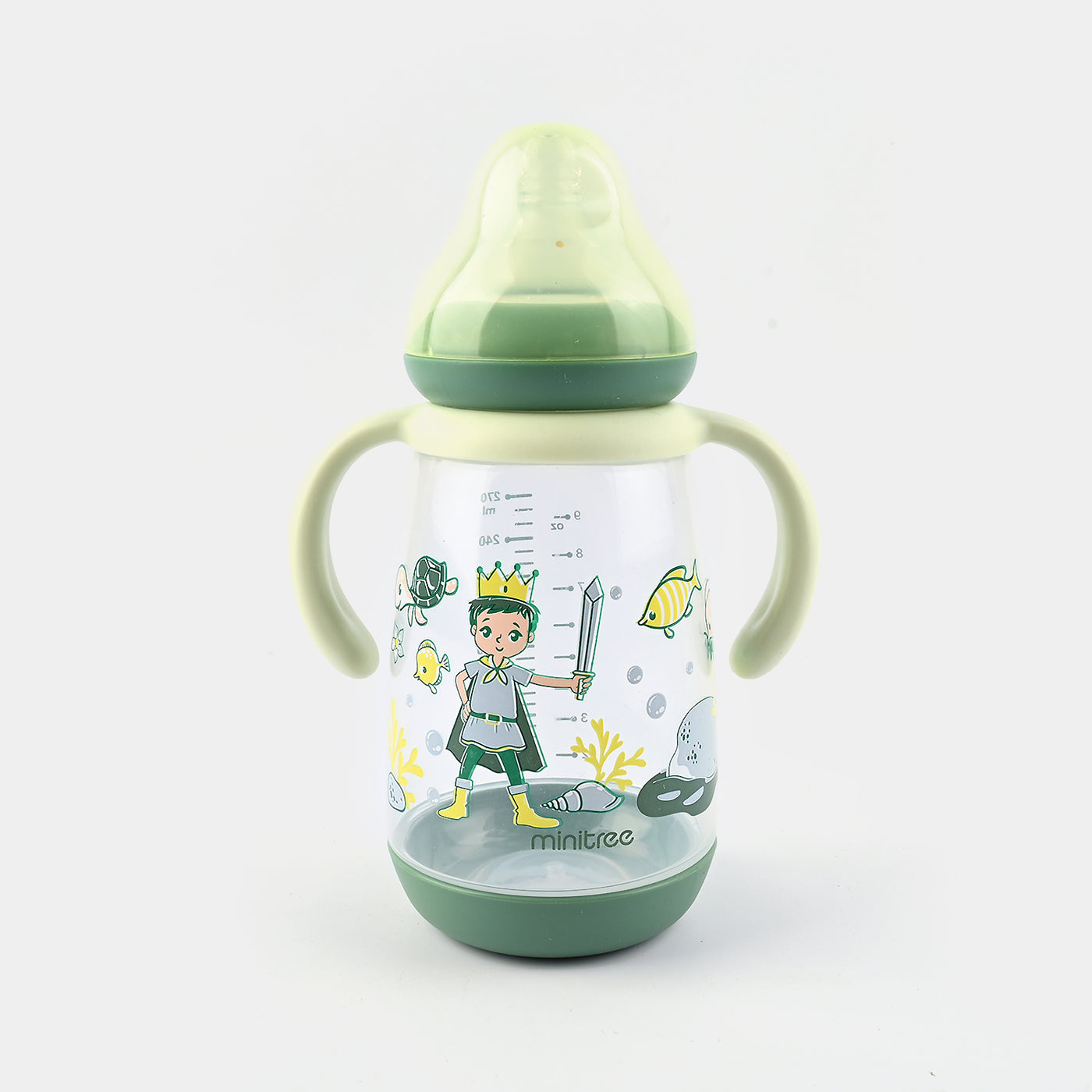 Baby Feeding Bottle Minitree | Green | 270ML