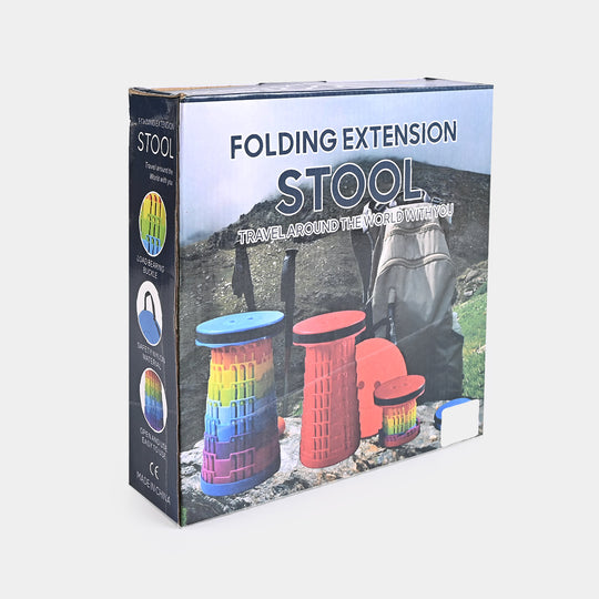 Folding Extension Stool Rainbow Red | 60KG