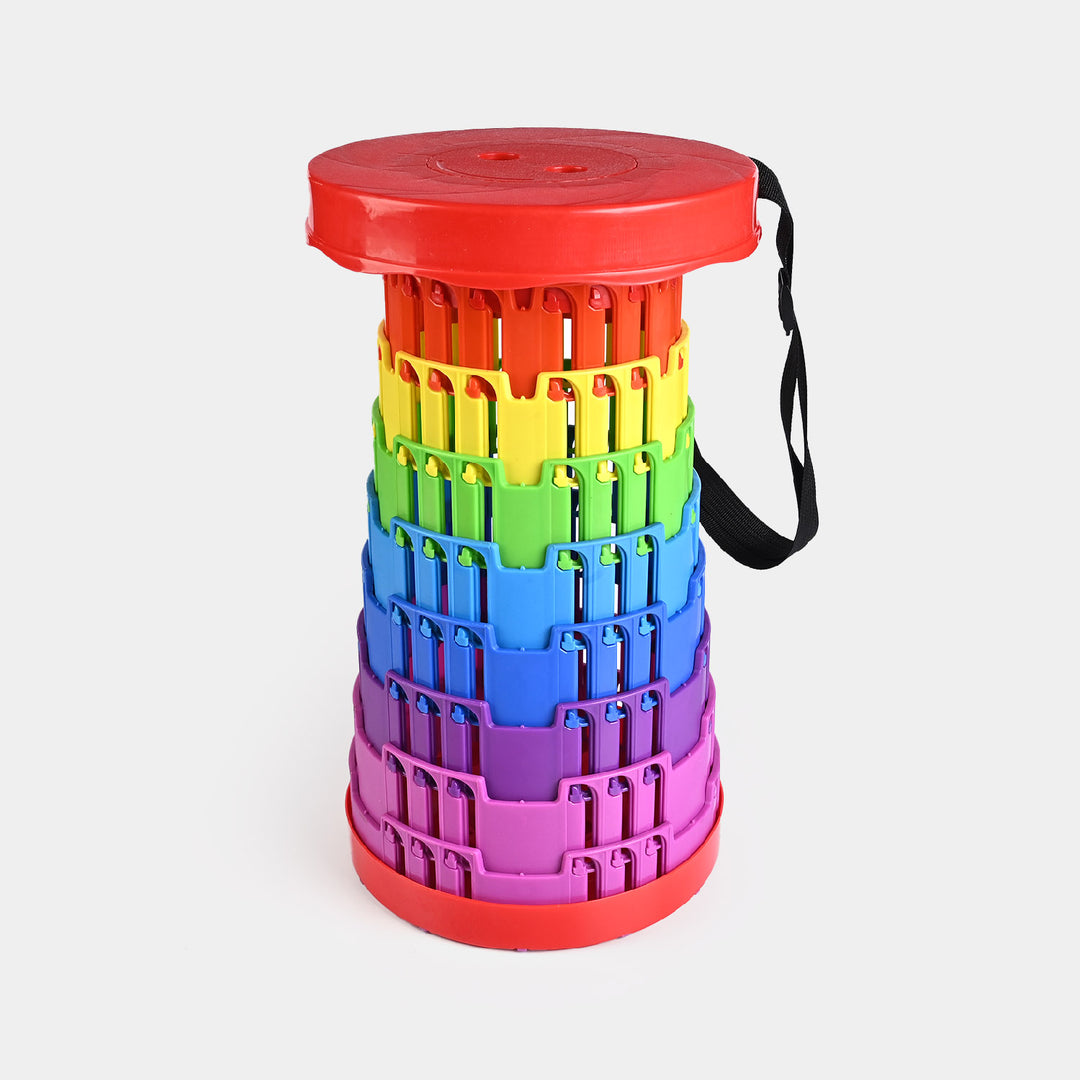 Folding Extension Stool Rainbow Red | 60KG