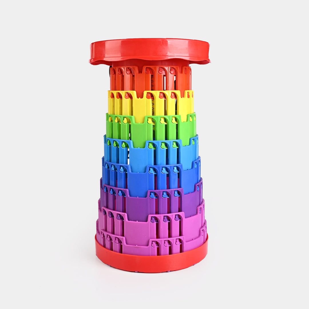 Folding Extension Stool Rainbow Red | 60KG