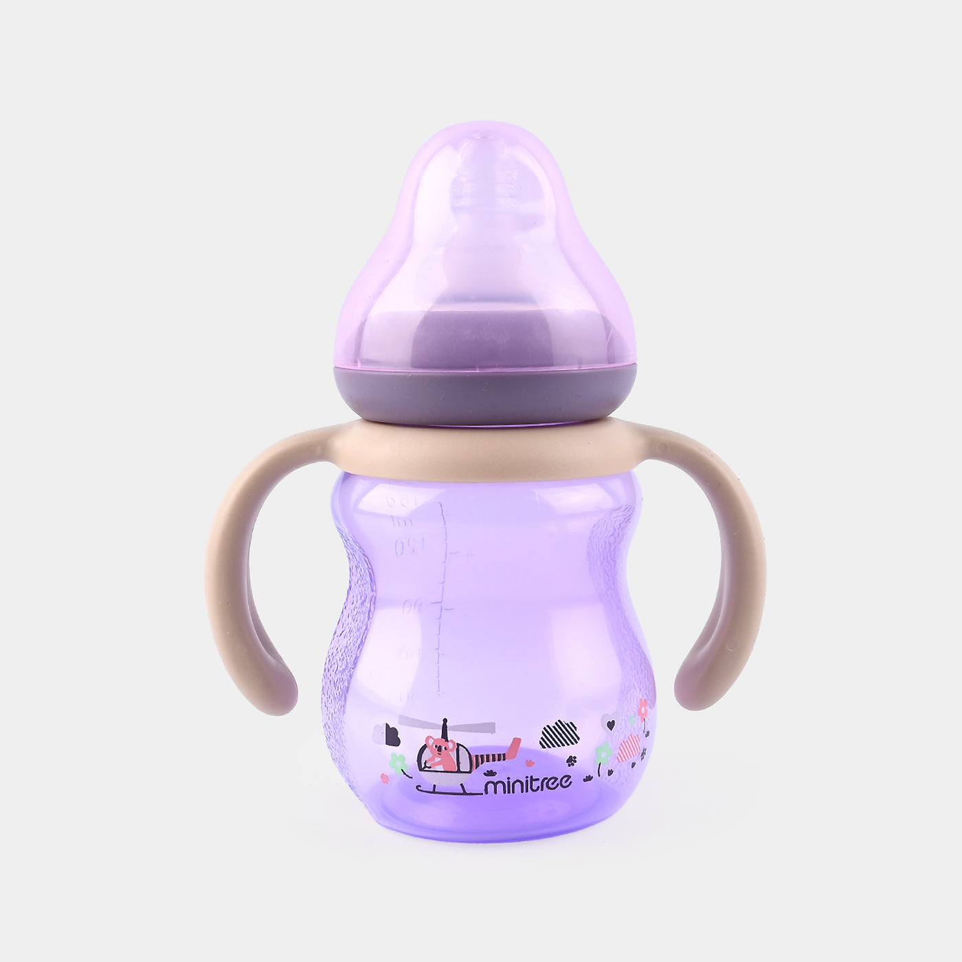 Baby Feeding Bottle Minitree | Purple |150ML