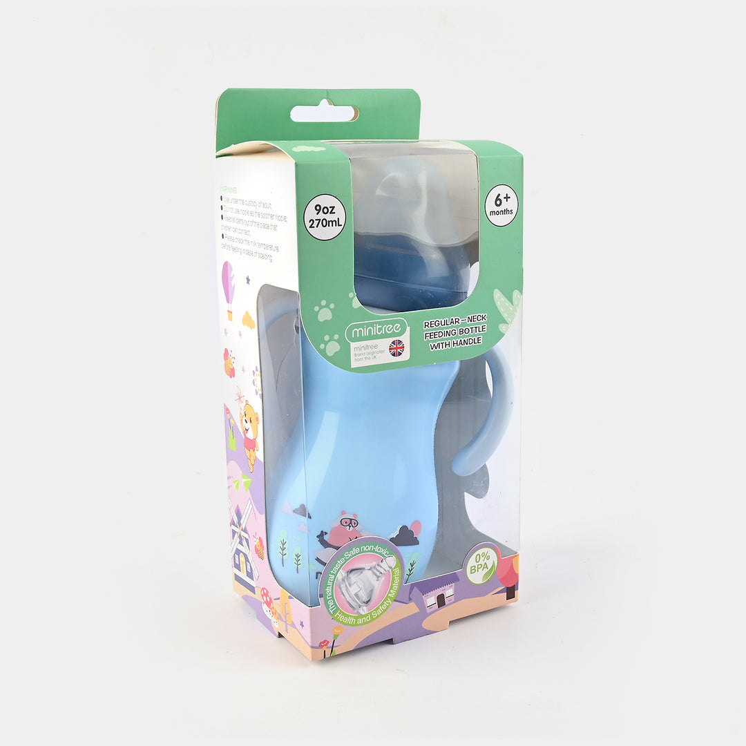 Baby Feeding Bottle Minitree | Blue | 270ML