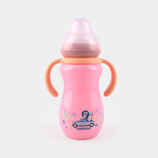 Baby Feeding Bottle Minitree | Pink | 270ML