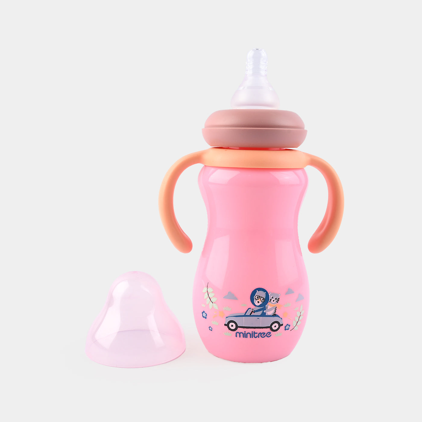 Baby Feeding Bottle Minitree | Pink | 270ML