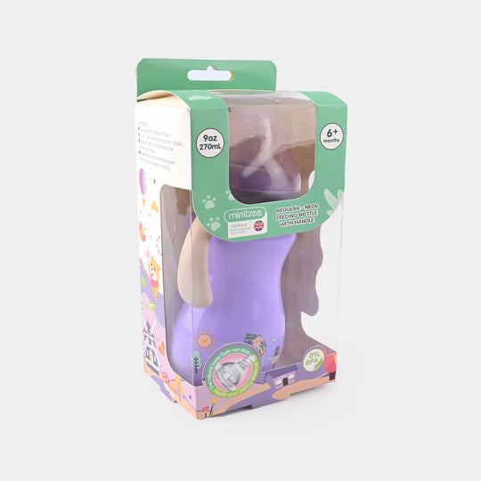 Baby Feeding Bottle Minitree | Purple | 270ML