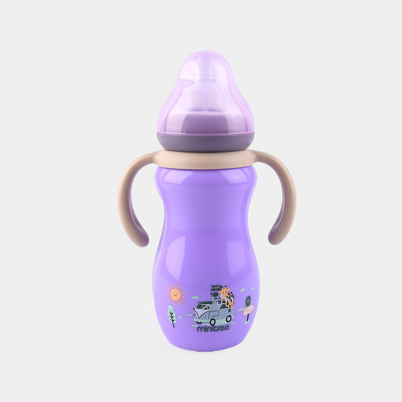 Baby Feeding Bottle Minitree | Purple | 270ML