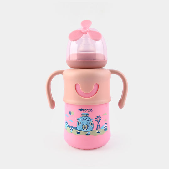 Baby Feeding Bottle Minitree | Pink | 270ML