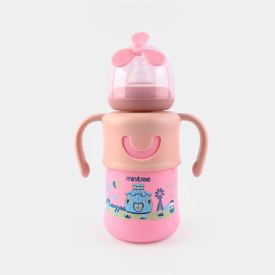 Baby Feeding Bottle Minitree | Pink | 270ML