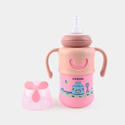 Baby Feeding Bottle Minitree | Pink | 270ML