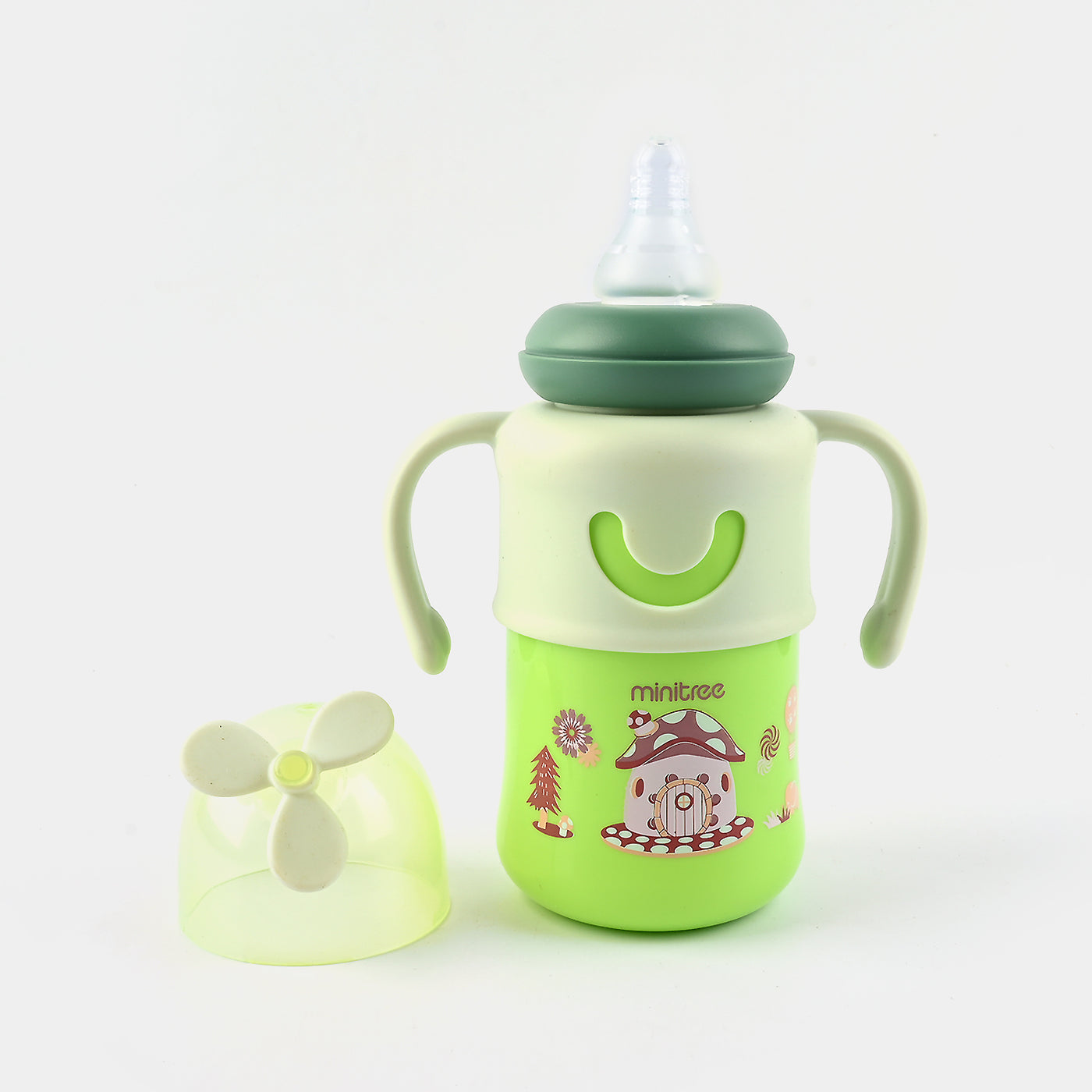 Baby Feeding Bottle Minitree | Green | 270ML