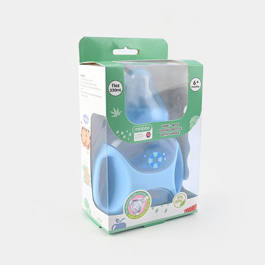 Baby Feeding Bottle Minitree | Blue | 330ML