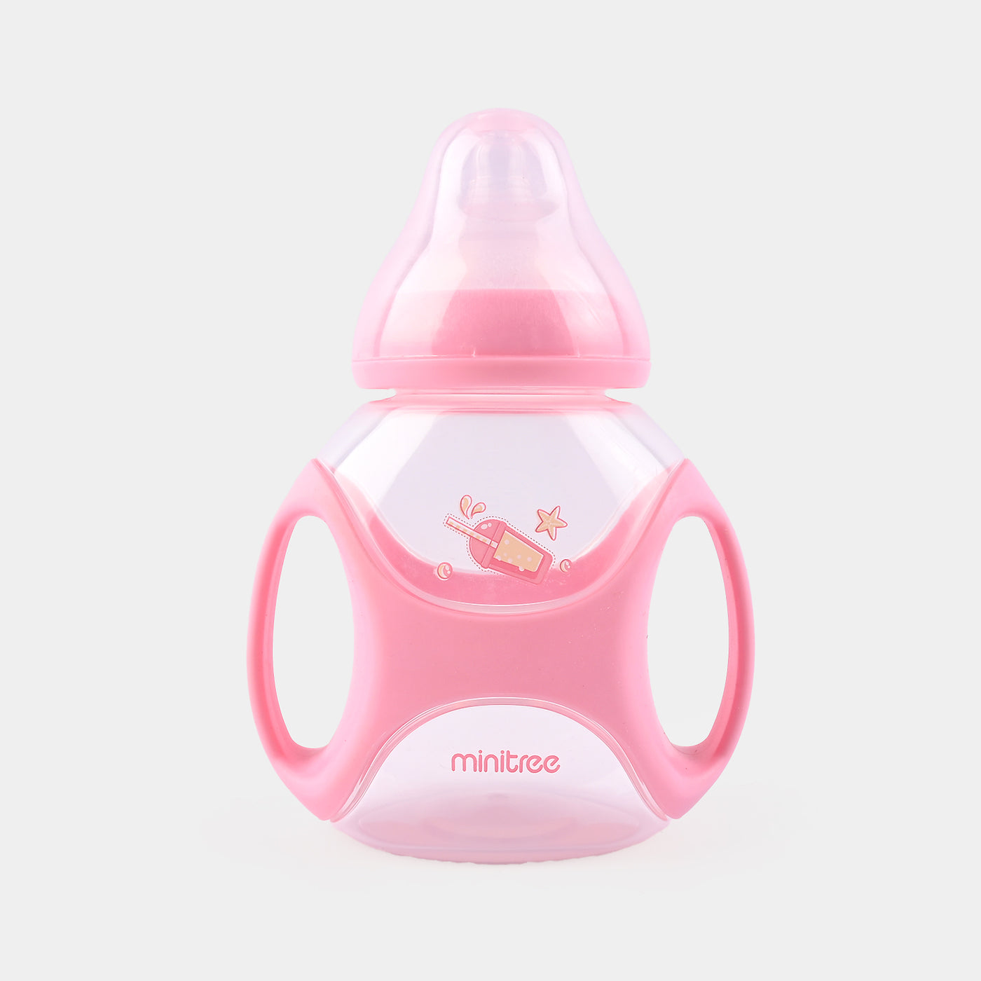 Baby Feeding Bottle Minitree | Pink | 330ML