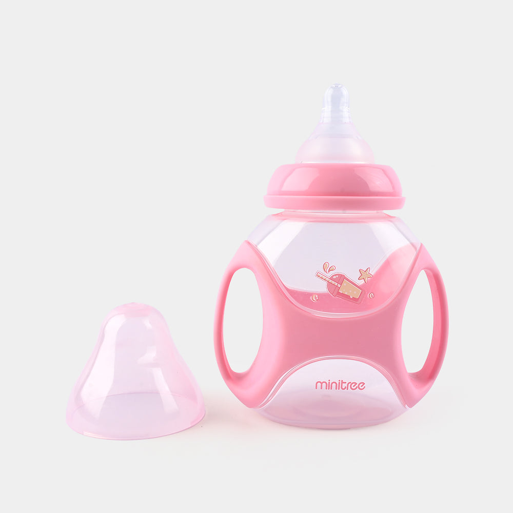 Baby Feeding Bottle Minitree | Pink | 330ML