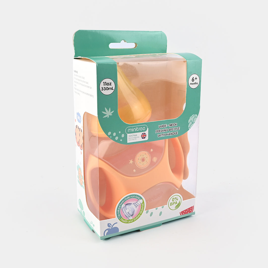 Baby Feeding Bottle Minitree | Yellow | 330ML