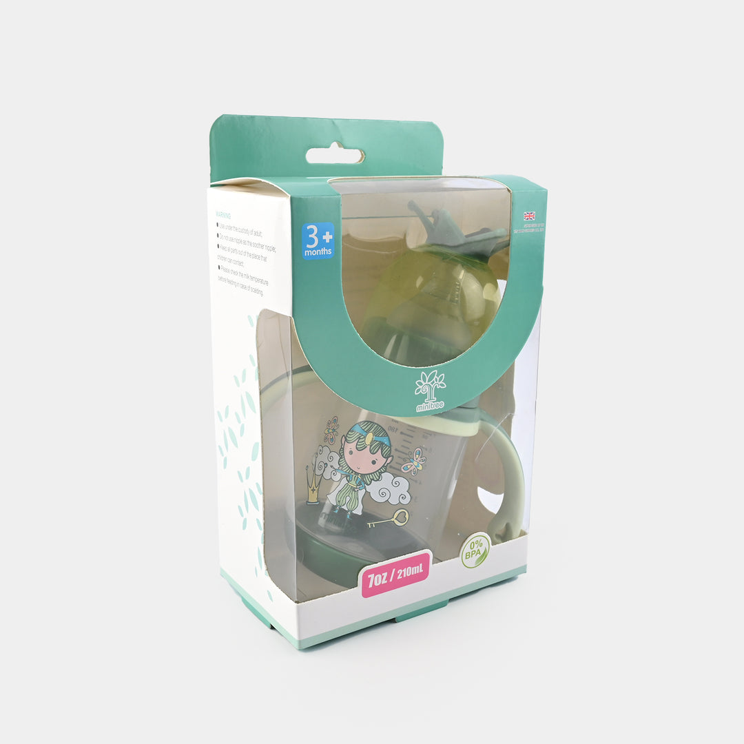 Baby Feeding Bottle Minitree | Green | 210ML