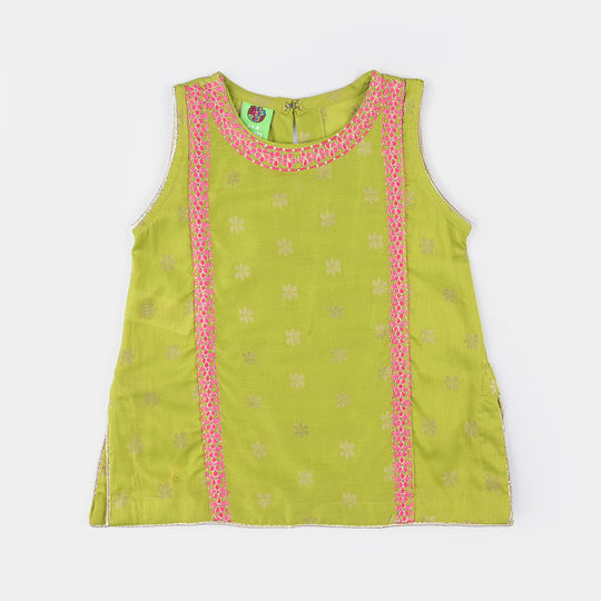 Girls Jacquard 3 Pcs Hassen-Green