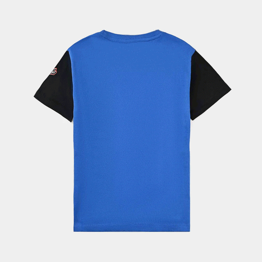 Boys Cotton Jersey T-Shirt H/S Speed Way-C.Blue