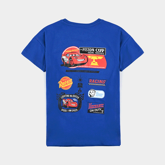 Boys Cotton Jersey T-Shirt H/S-Blue