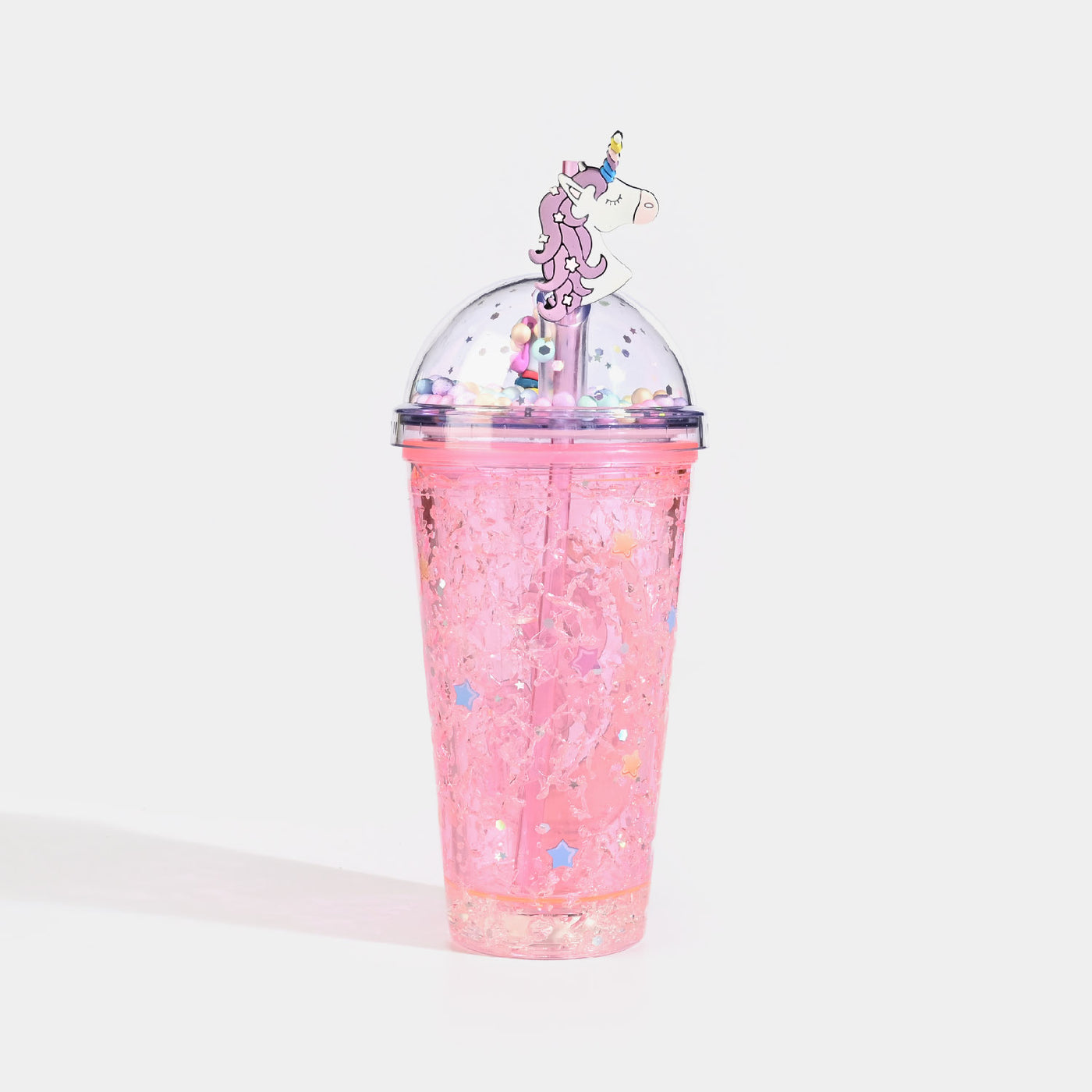 Acrylic Straw Mug With Light