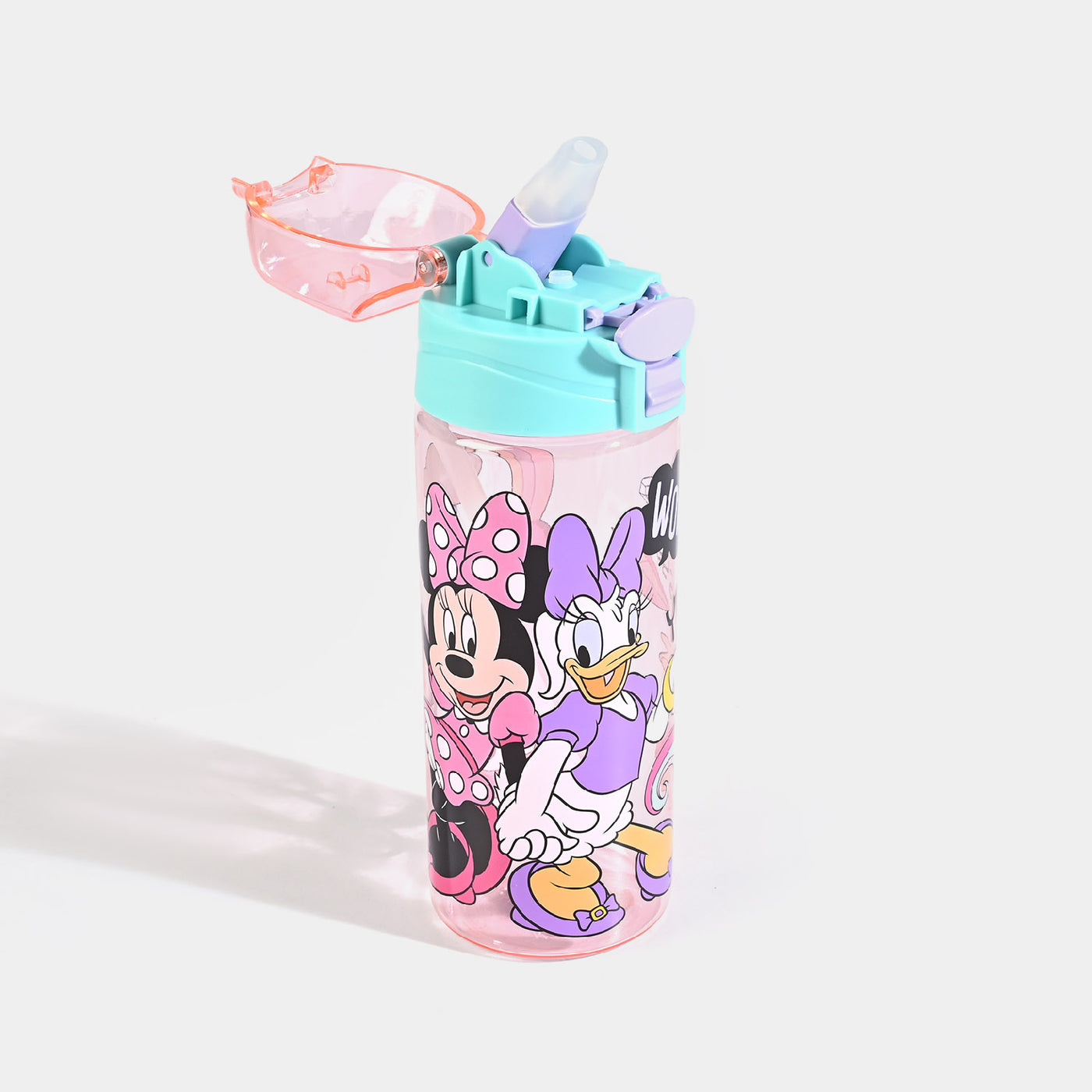 Character Water Bottle Plastic For Kids