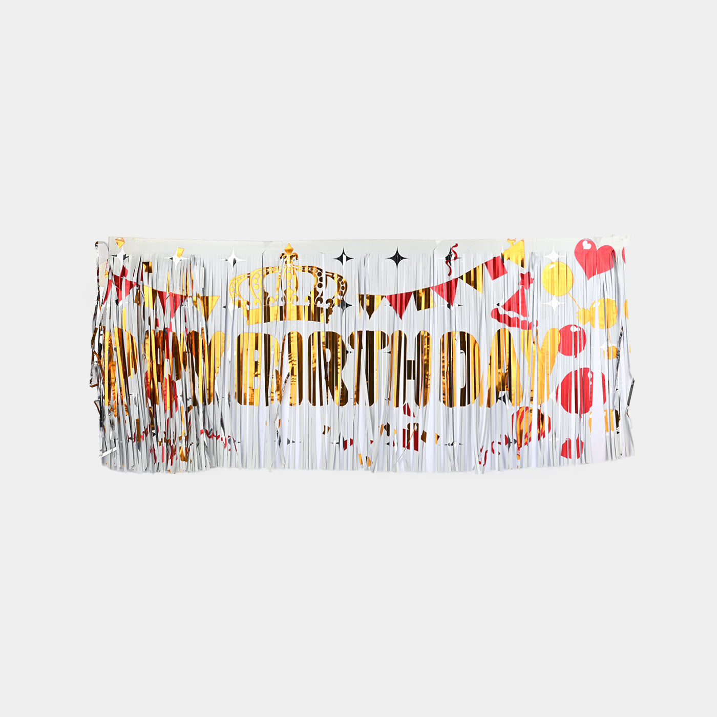 Decorations HBD Tassel Foil Banner