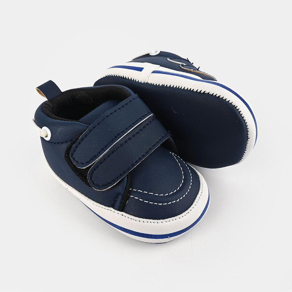 Baby Boy Booties 1960-NAVY