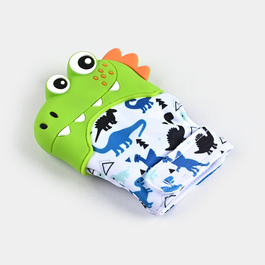 Baby Teether Gloves | Green