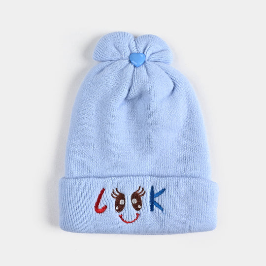 Baby Winter Cap/Hat Look Embroidered | 6M+