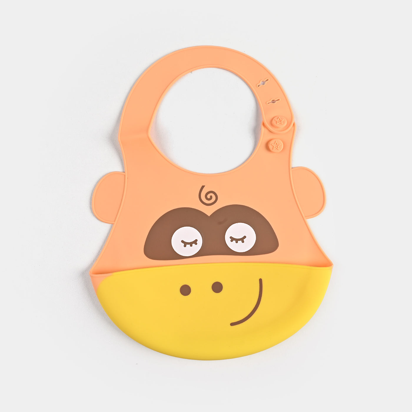 FOLDABLE SILICON BABY BIB | 6M+