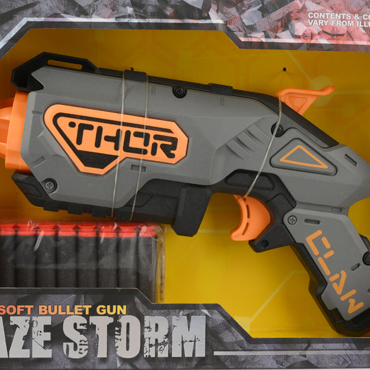 Blaze Storm Manual Soft Dart Blaster