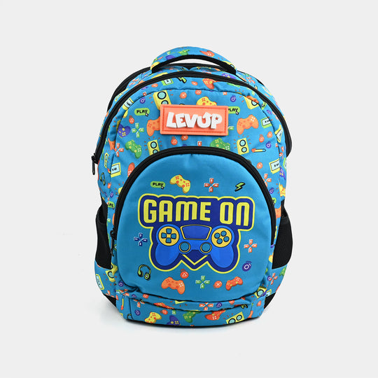 BP-LEVUP GAME ON SCHOOL BACKPACK