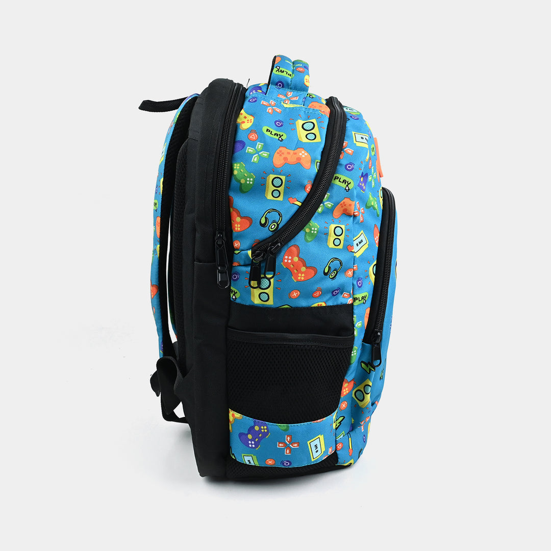 BP-LEVUP GAME ON SCHOOL BACKPACK