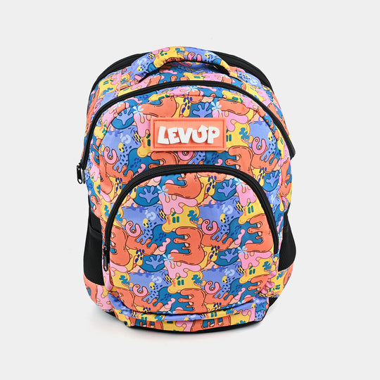 BP-LEVUP PAINT DOODLES SCHOOL BACKPACK