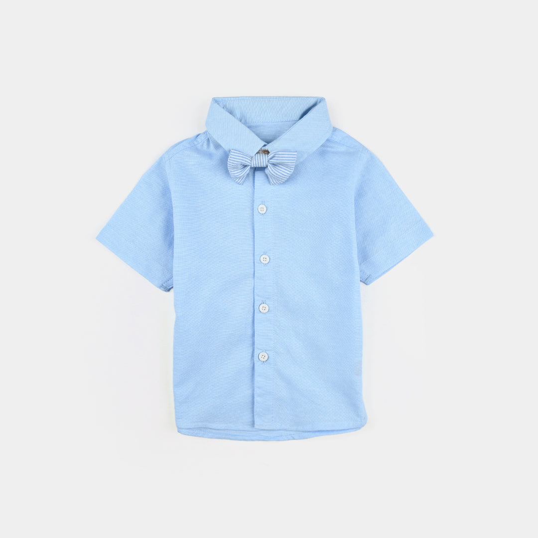 Infant Boys Suit Blue Stripe-Coat Style-LT.Blue