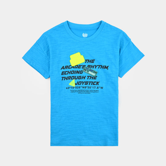 Boys Cotton Jersey T-Shirt H/S The Arcades Rhythm