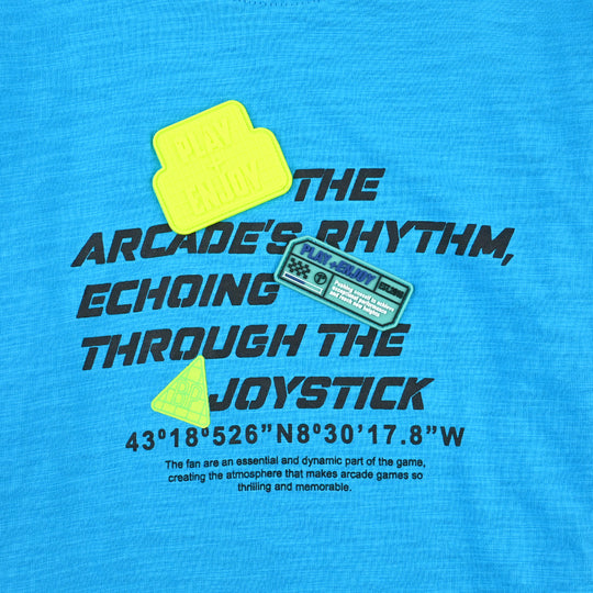 Boys Cotton Jersey T-Shirt H/S The Arcades Rhythm