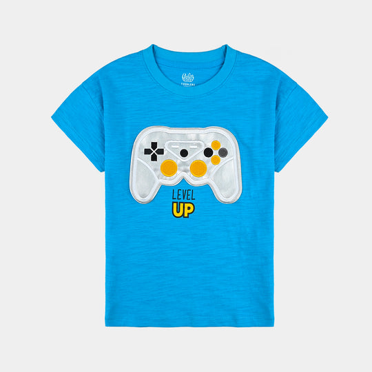 Boys Cotton Jersey T-Shirt H/S Level UP