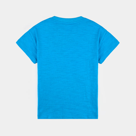 Boys Cotton Jersey T-Shirt H/S Level UP